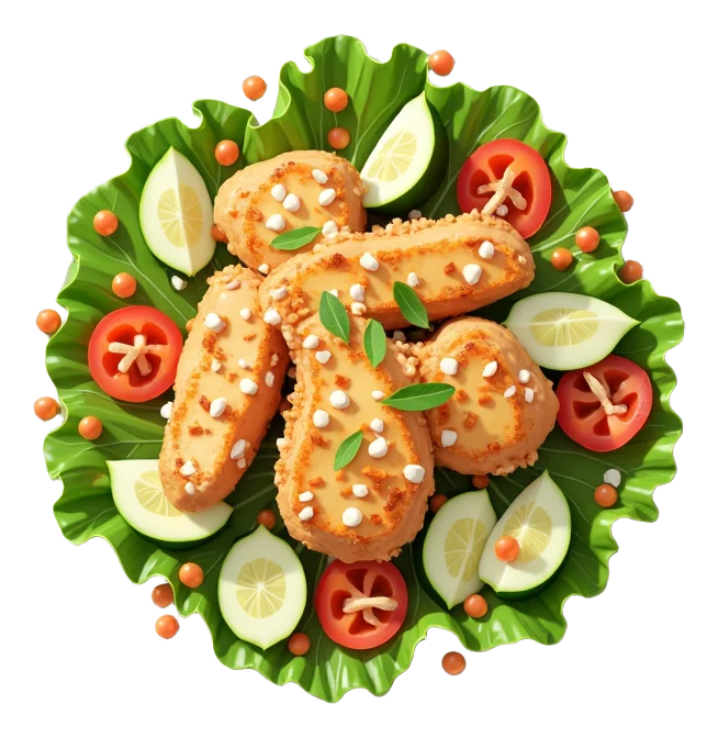Satay Chicken Salad