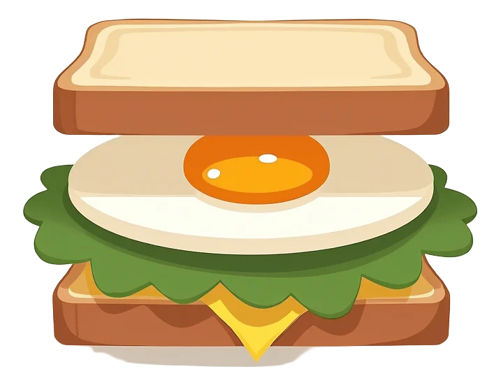 Free Range Egg and Mayo Sandwich