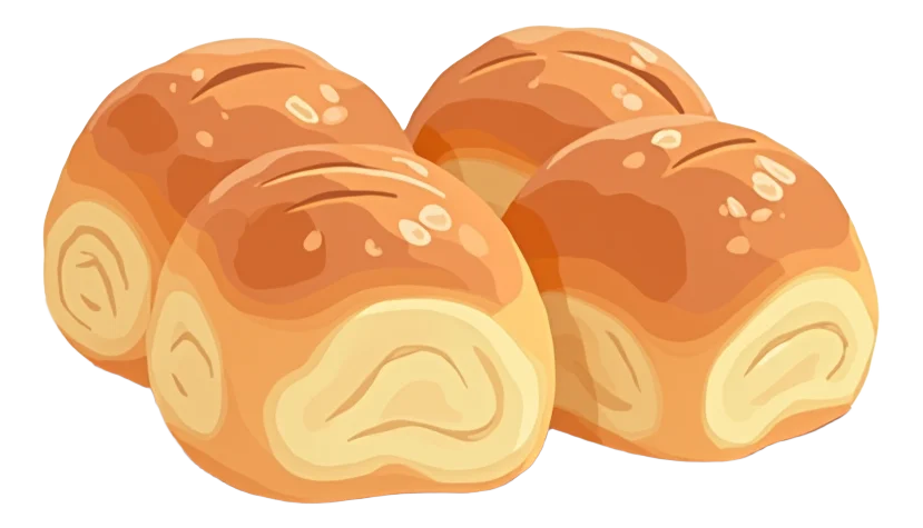 Easter Buns (4 pack)