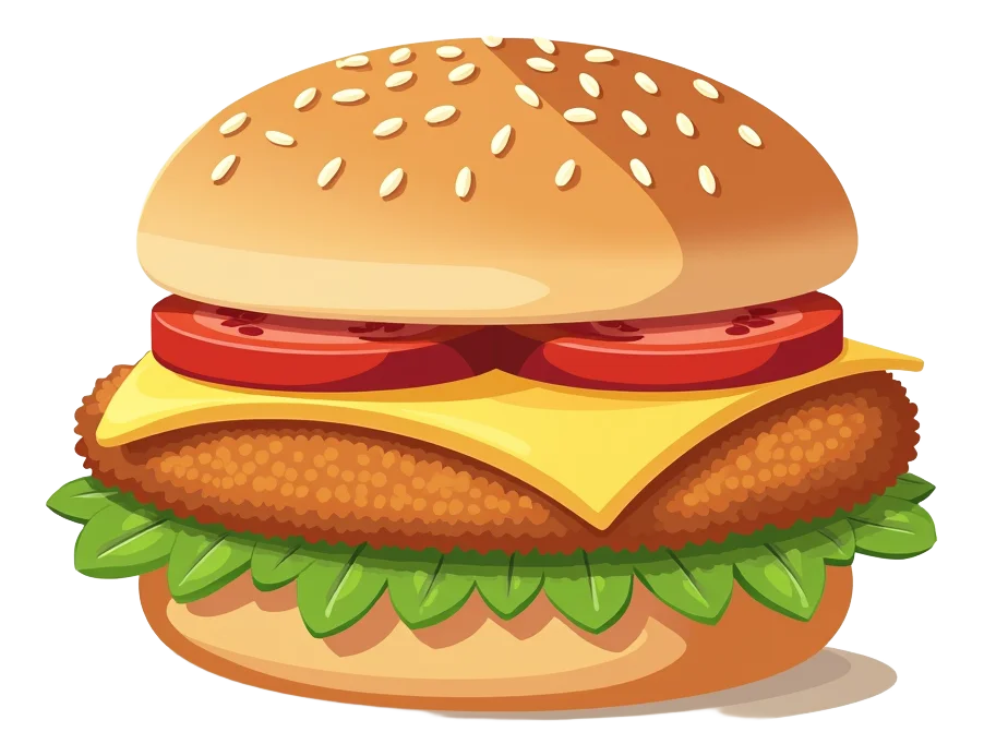 Classic Chicken Burger - Panko Chicken