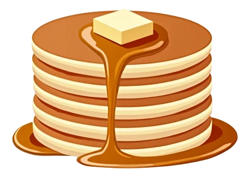 Pancakes & Syrup