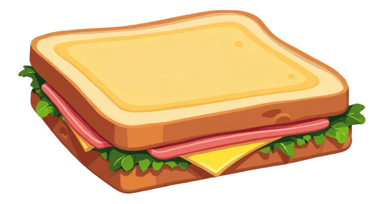 Vegan Ham & Cheeze Toastie