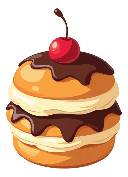 Toffee Bomboloni Sundae