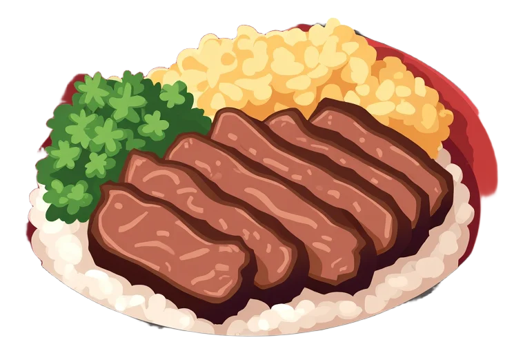 Beef Brisket Teriyaki Donburi