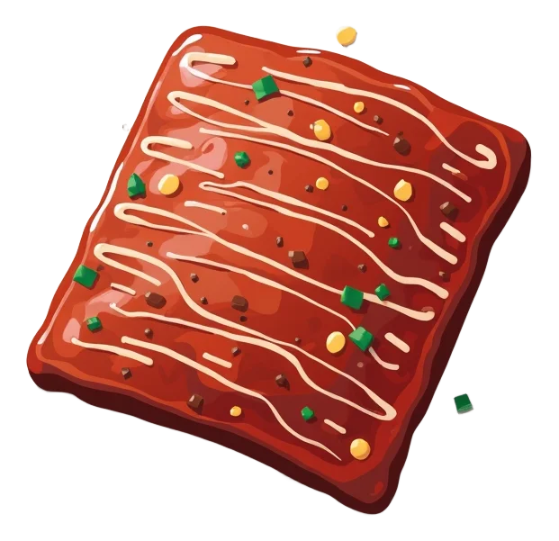 NEW - Korean BBQ VEG - Gluten Free (9" Square)