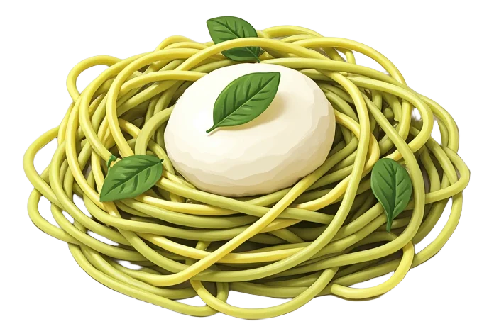 Pesto & Mozzarella Losange