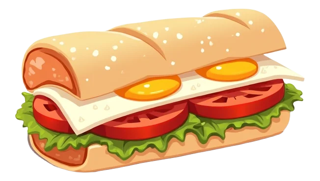 Egg & Tomato Roll (HS)