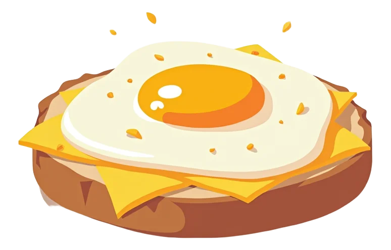 Poached Egg and Cheese