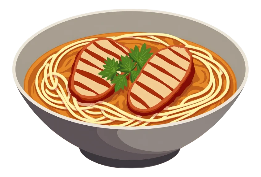 Grilled Chicken Ramen - Non Gluten
