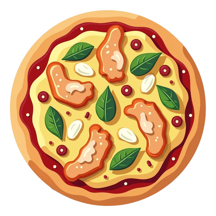 Spicy Chicken Pizza