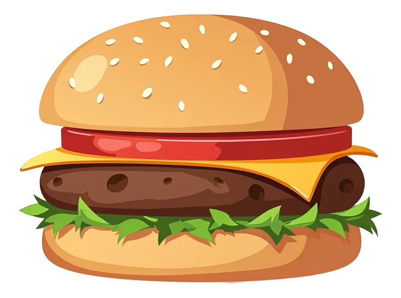 Red Leicester Burger