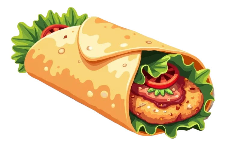 Baja Chicken Wrap