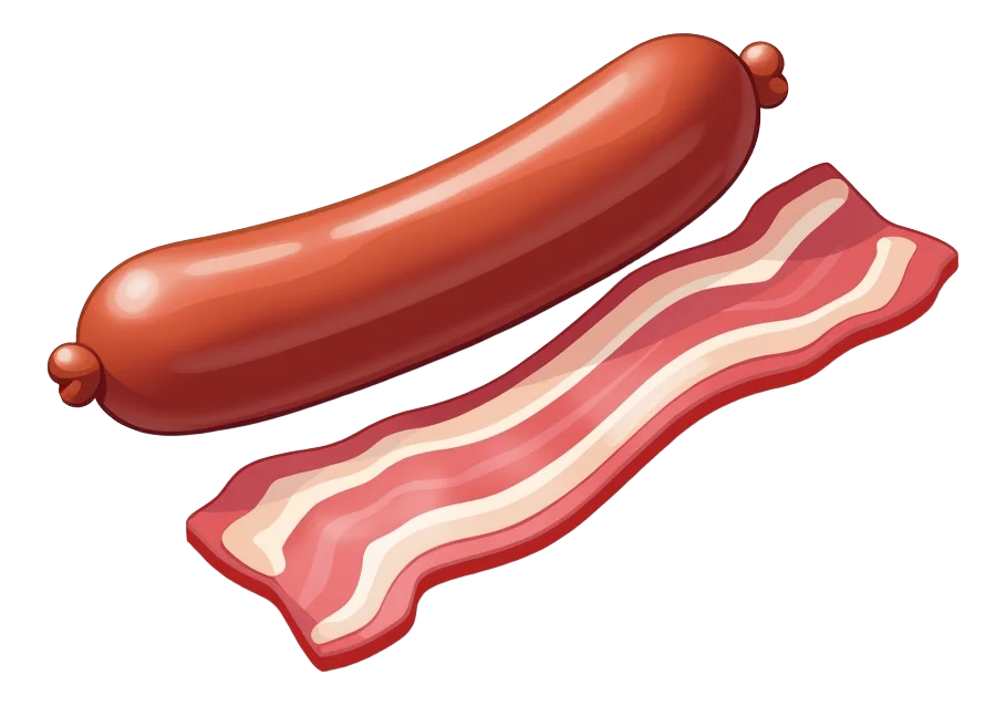 Lincolnshire Sausage and Bacon