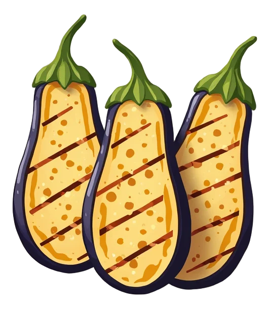Grilled Aubergine