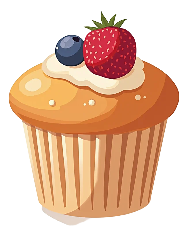 Double Berry Muffin