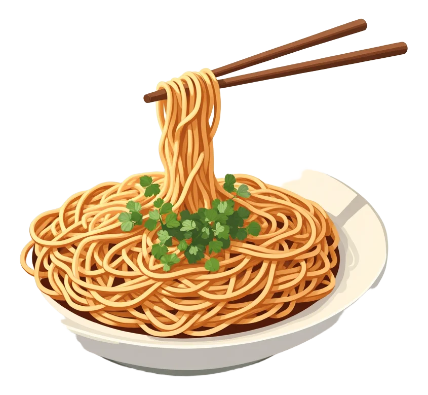 Yasai Yaki Soba Rice Noodles - Lunch Menu