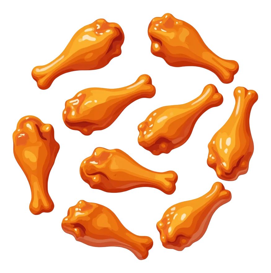 12 Buffalo Hot Wings