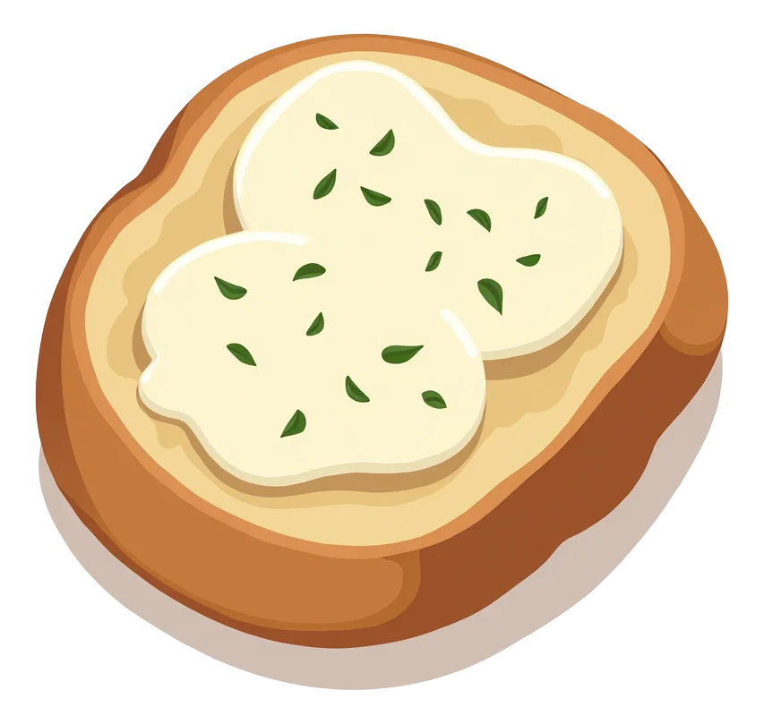 Garlic Bread with Mozzarella Sharer