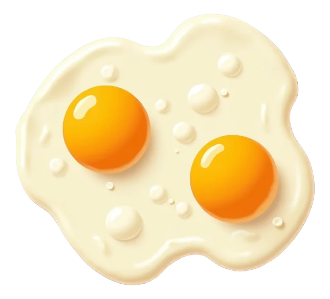 Piccolo Works - fried eggs
