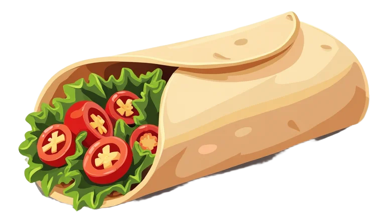 Humous & Chipotle Wrap