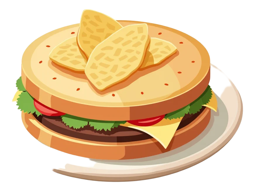 Torta with Chips