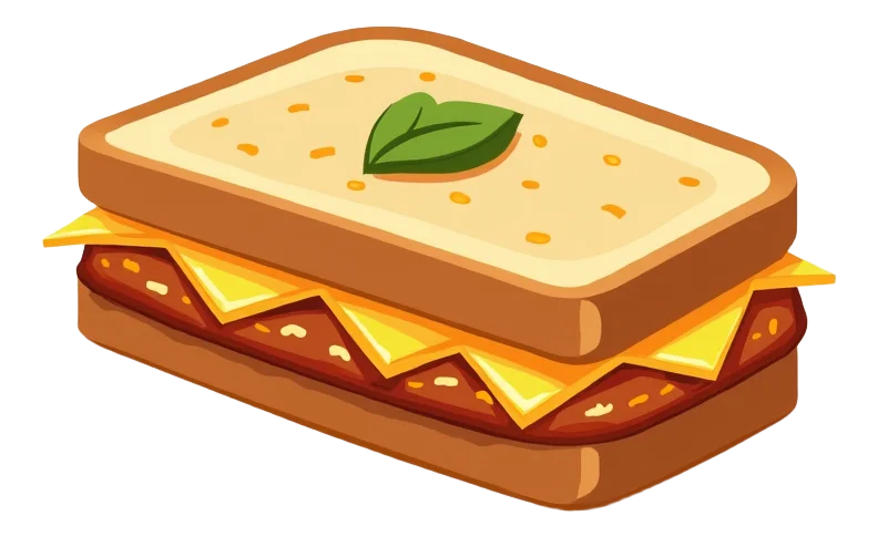 Nacho Chilli Cheese & Chicken Toastie
