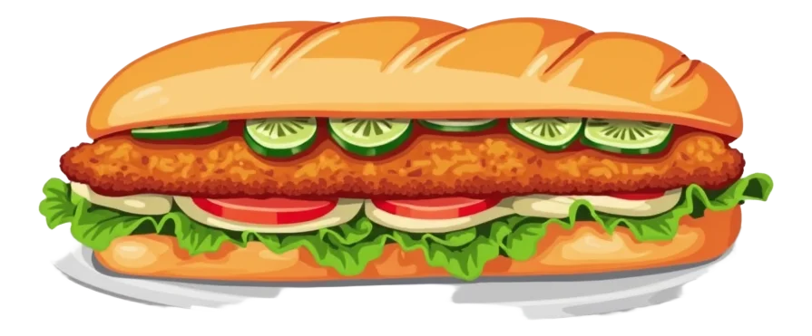 Mexican Chicken Baguette