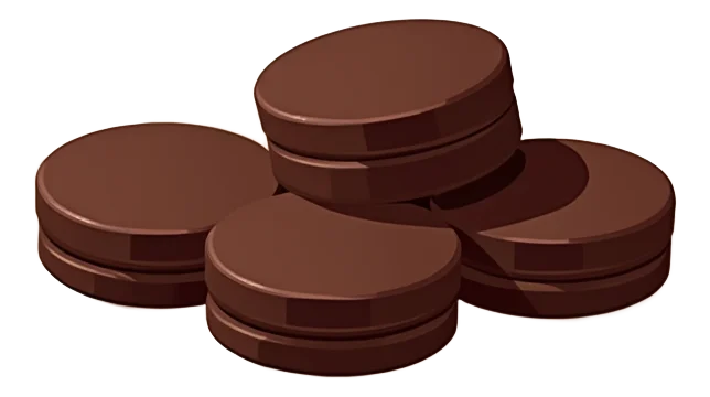Dark Chocolate Corn Cakes