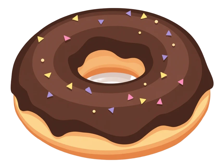 Triple Chocolate Doughnut