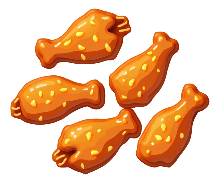5 Extra Saucy Wings
