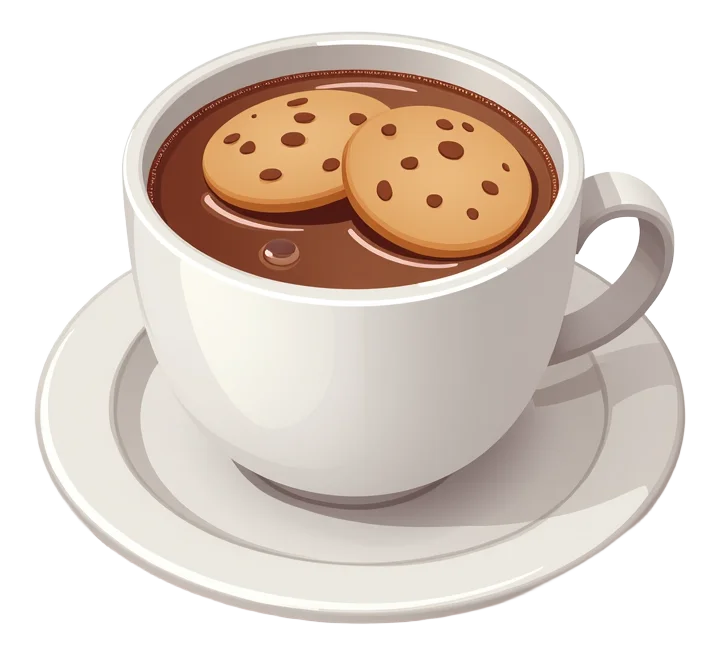 Caramel Cookie Hot Chocolate