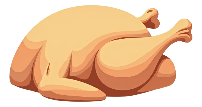 1/4 White Rotisserie Chicken