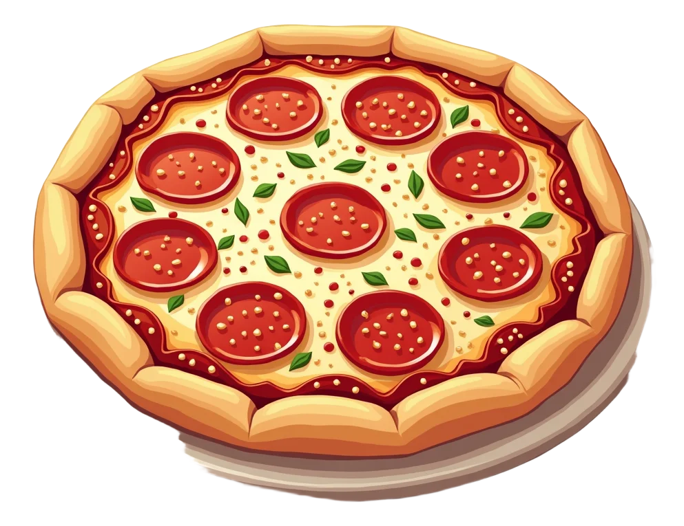 The Spicy GOAT - Sharing Pepperoni Stuffed Crust (14")