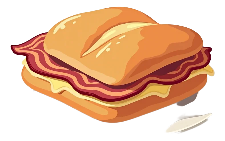 Bacon Brioche