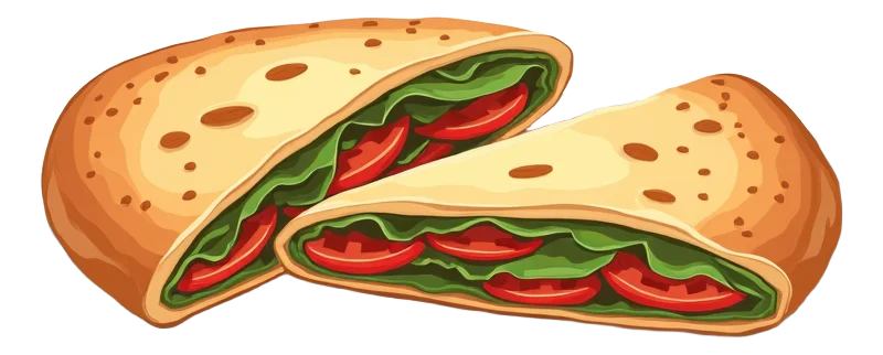 Very Veggie Calzone