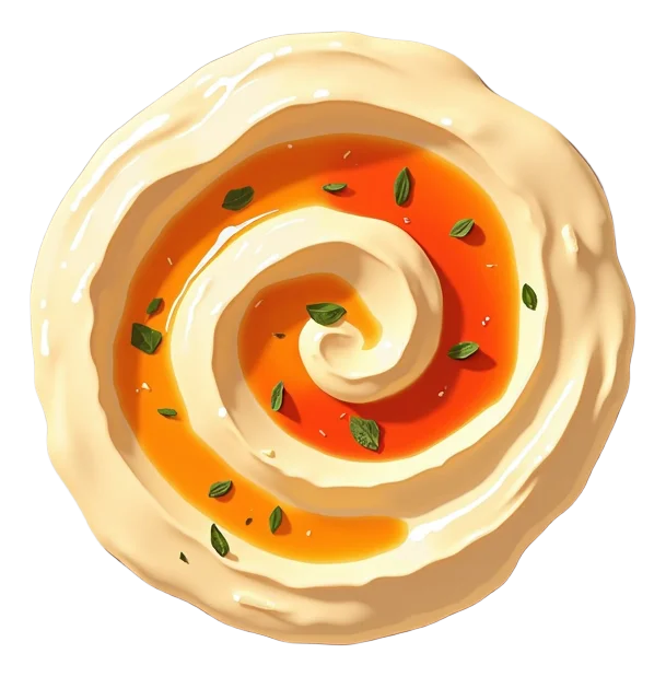 Houmous with PERi-PERi Drizzle