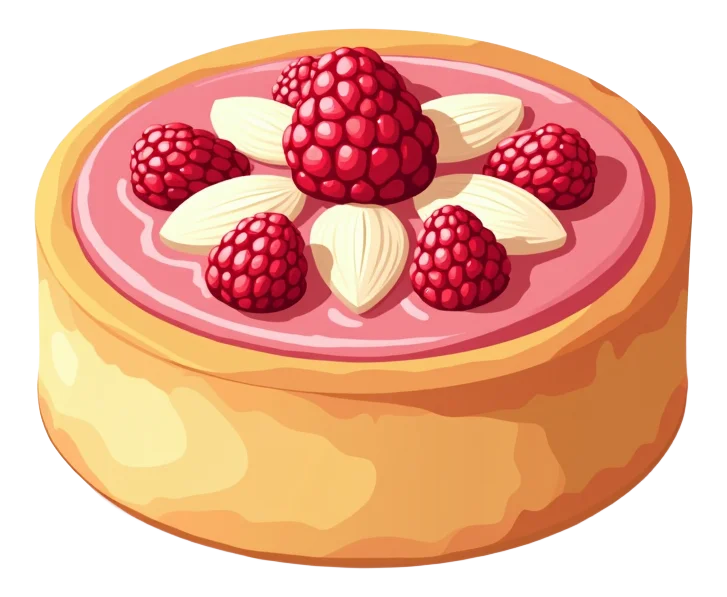 Raspberry & Almond Bake