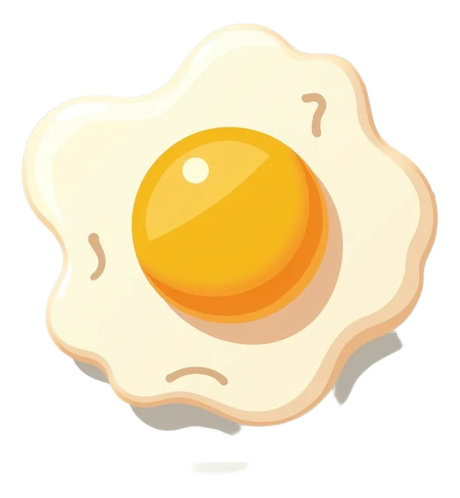 Piccolo Veggie - fried eggs