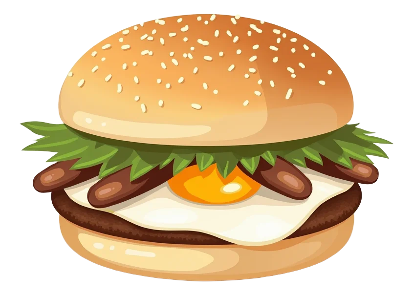 Egg & Mushroom Bap