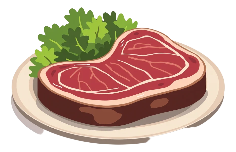Classic 10oz Rib-Eye Steak with Side Salad