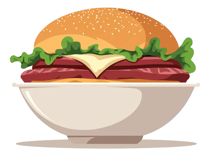 #6 Roast Beef and Provolone - Bowl