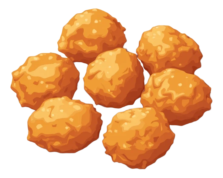 Crispy Chicken Bites (6 pieces)