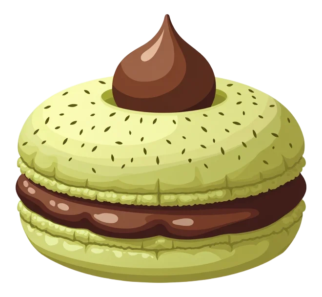 Matcha + Chocolate Bao Nut