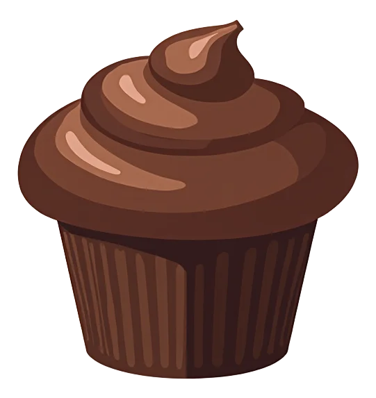 Triple Chocolate Muffin