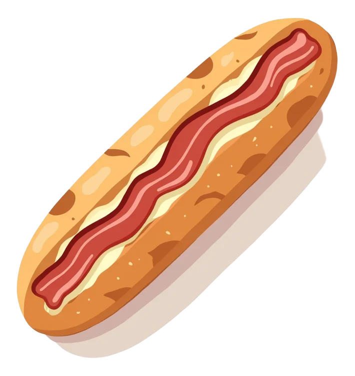 Bacon Breakfast Baguette