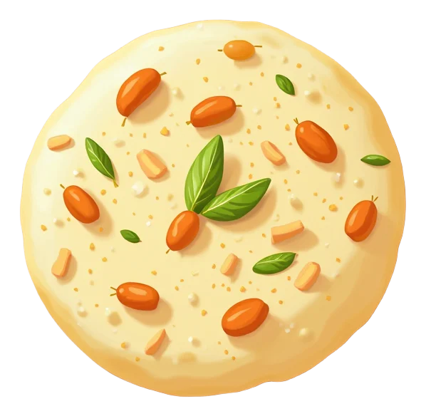 Cheesy Garlic Pitta