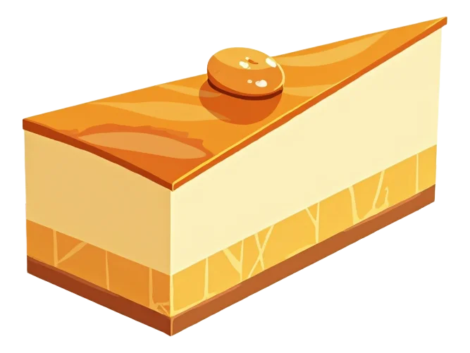 Honeycomb & Caramel Cream Slice