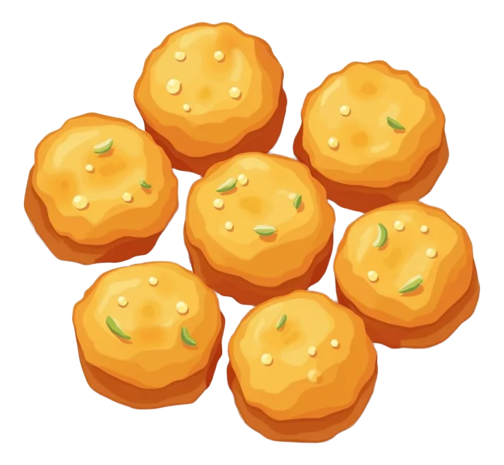 1/2 Order Fried White Cheddar Bites
