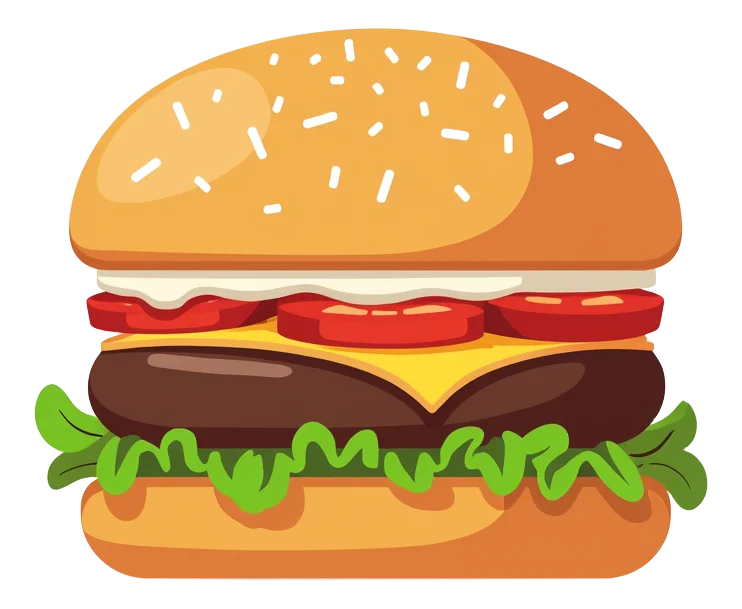 Hot Honey Drip Burger