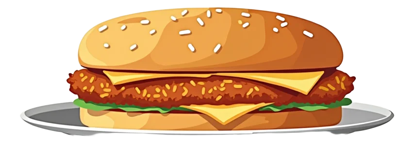1/2 Legendary Honey BBQ Chicken Supermelt
